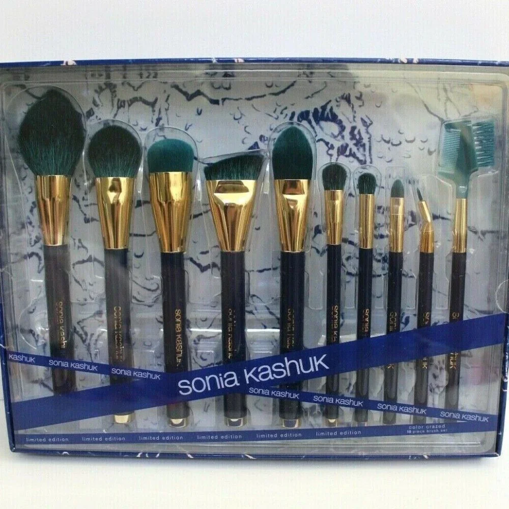 Sonia Kashuk Limited Edition Color Crazed 10-Piece Brush Set